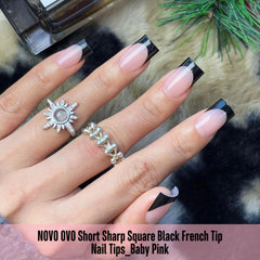 NOVO OVO full-cover soft gel tips with 15 sizes for precise fit