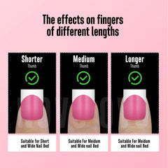 NOVO OVO full cover tips offer salon-quality nails with easy removal.