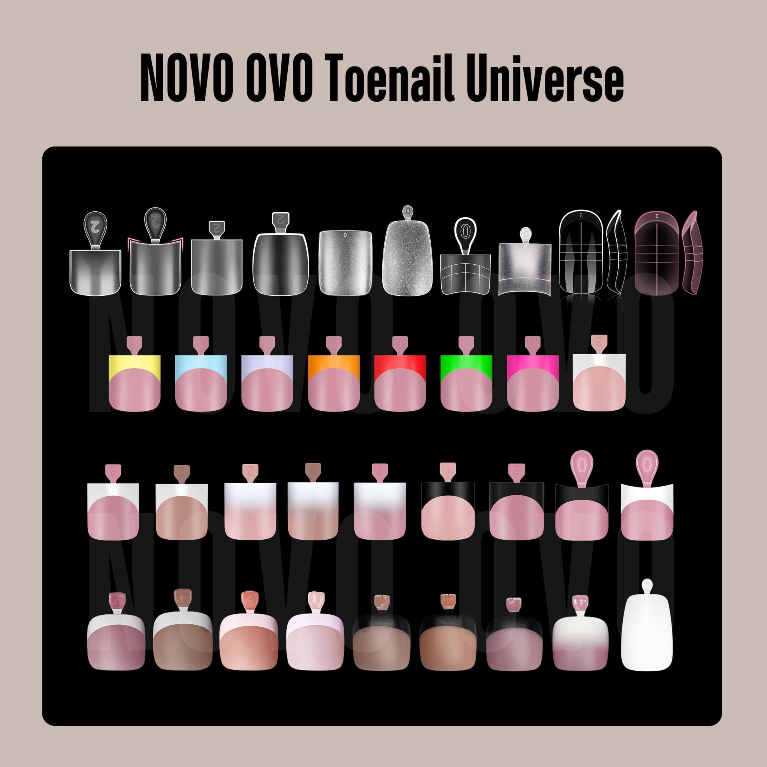 NOVO OVO gift ready pedicure set for DIY nail care lovers