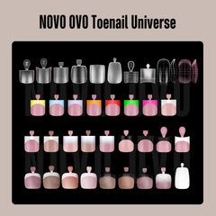 NOVO OVO gift ready pedicure set for DIY nail care lovers