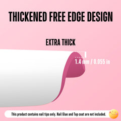 NOVO OVO rose-pink press-on nails ideal for quick DIY upgrades.