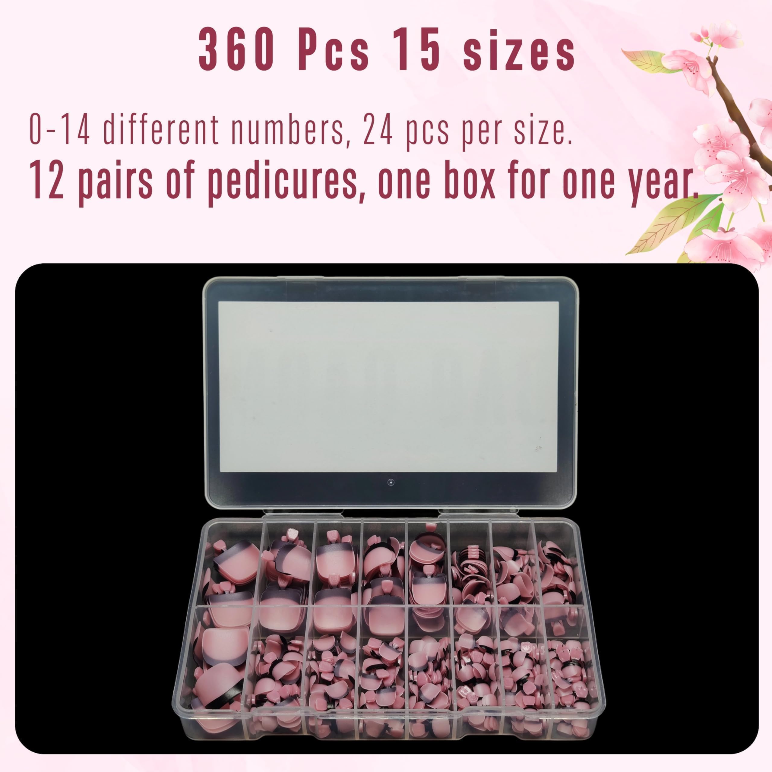 NOVO OVO Matte French tip nails suit open-toe styles and beaches