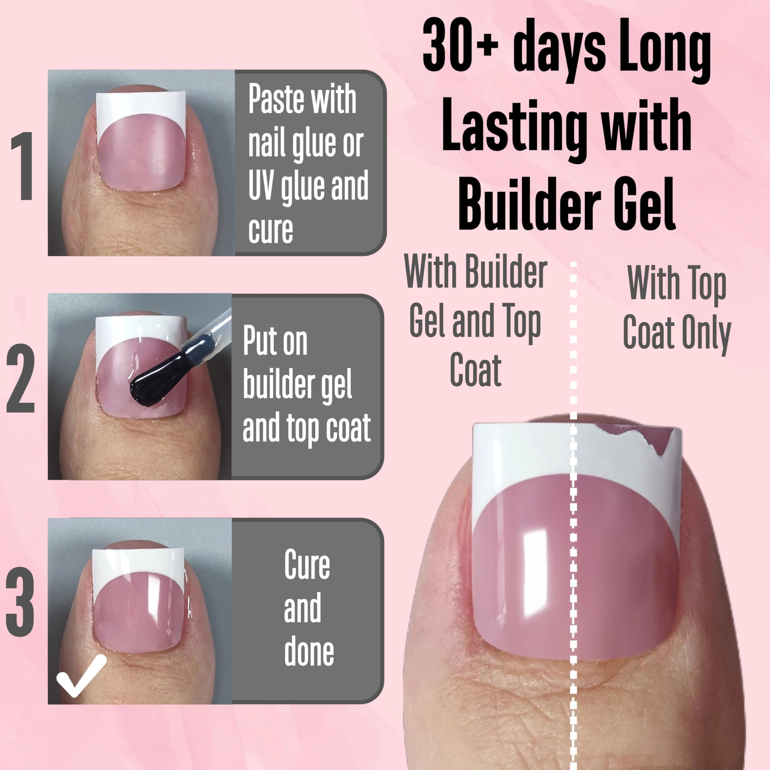 Matte surface NOVO OVO tips ideal for personalized nail art