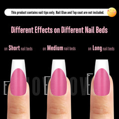 NOVO OVO supports almond, coffin, oval, square shapes for manicures.