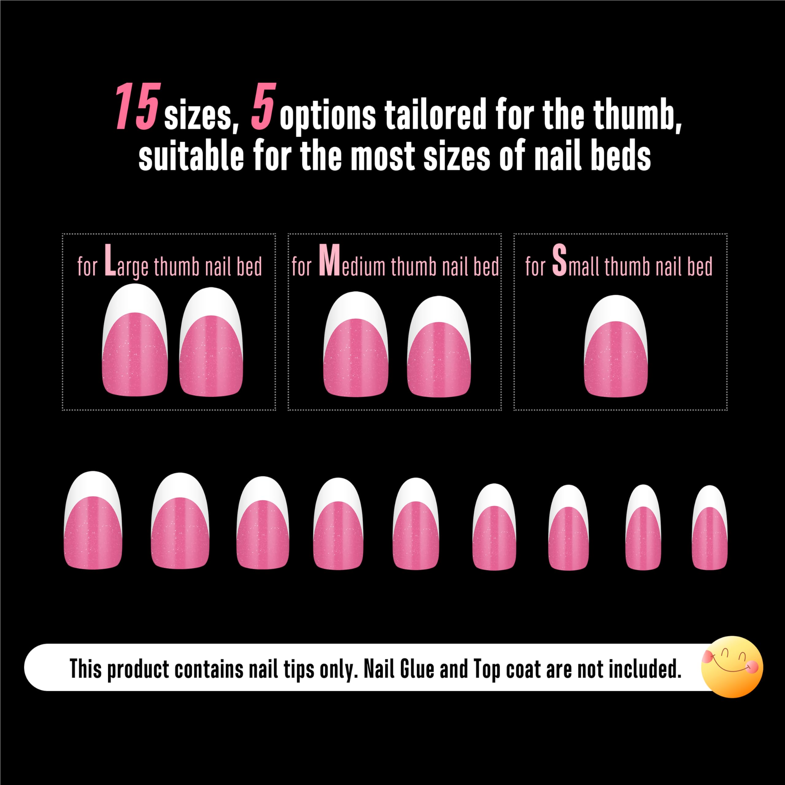 NOVO OVO opened package of rose pink nail tips showing sturdy soft gel material