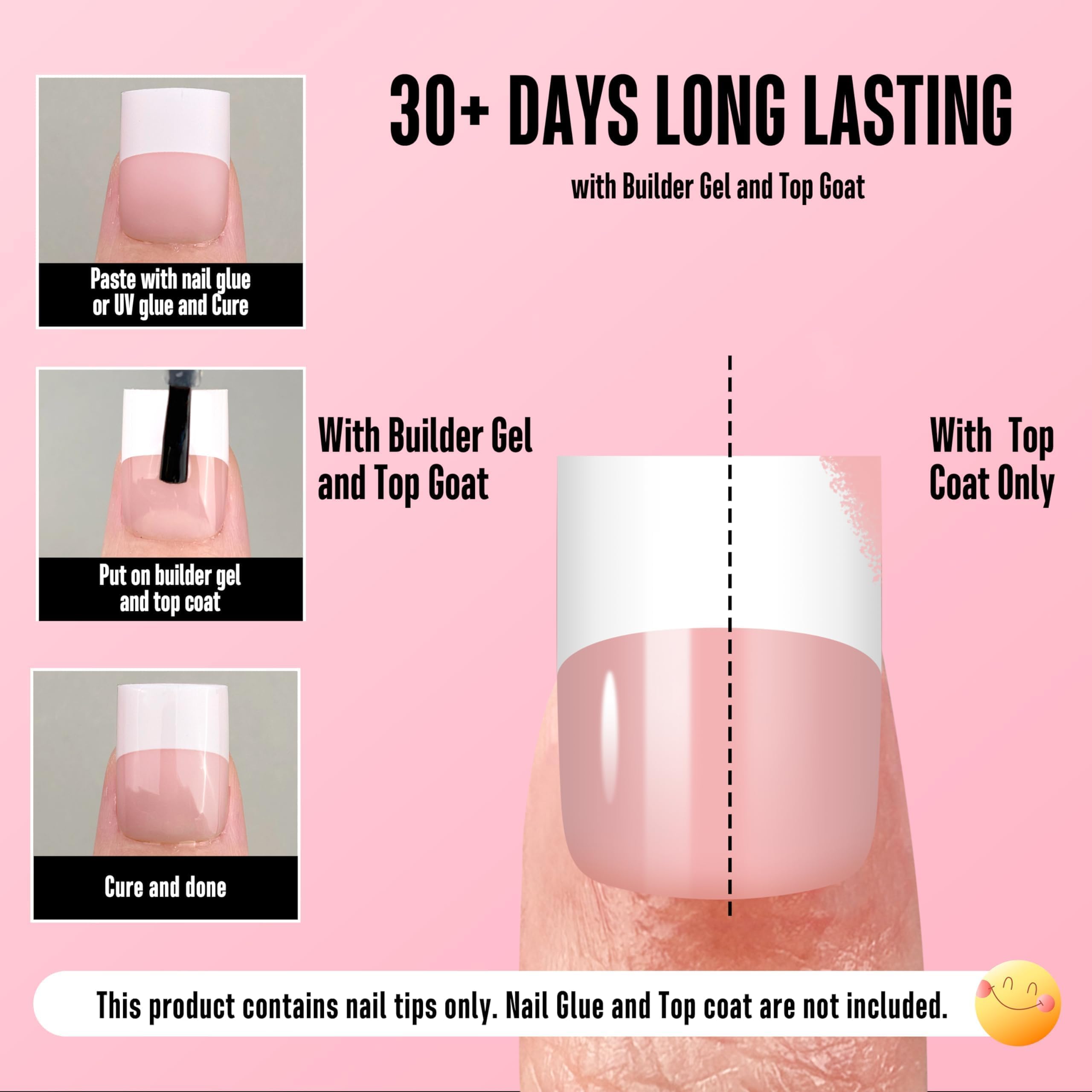Novo OVO press-on nails with soak-off removal for easy changes