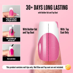 NOVO OVO salon or DIY ready tips suit both professionals and home nail art