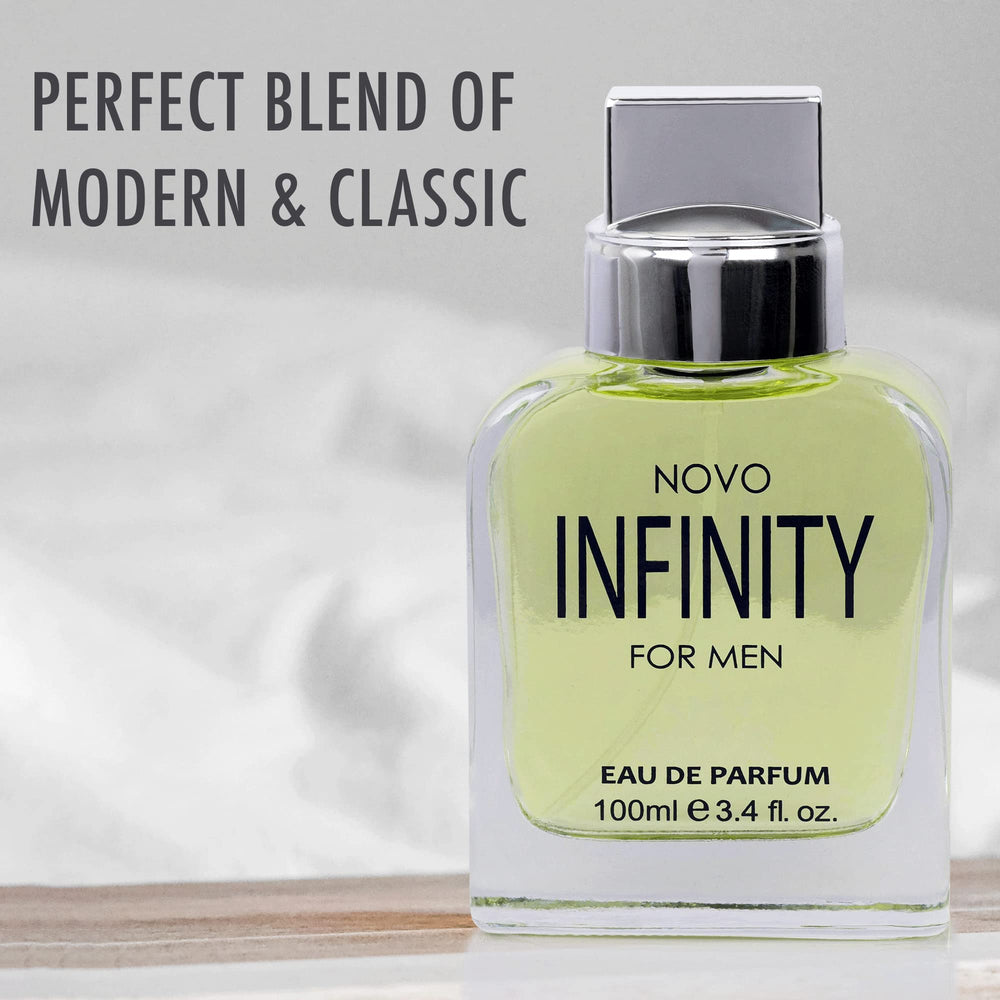 NovoGlow Infinity cap detail, premium finish with refined feel.