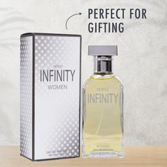 NovoGlow Infinity gift packaging with ribbon and logo