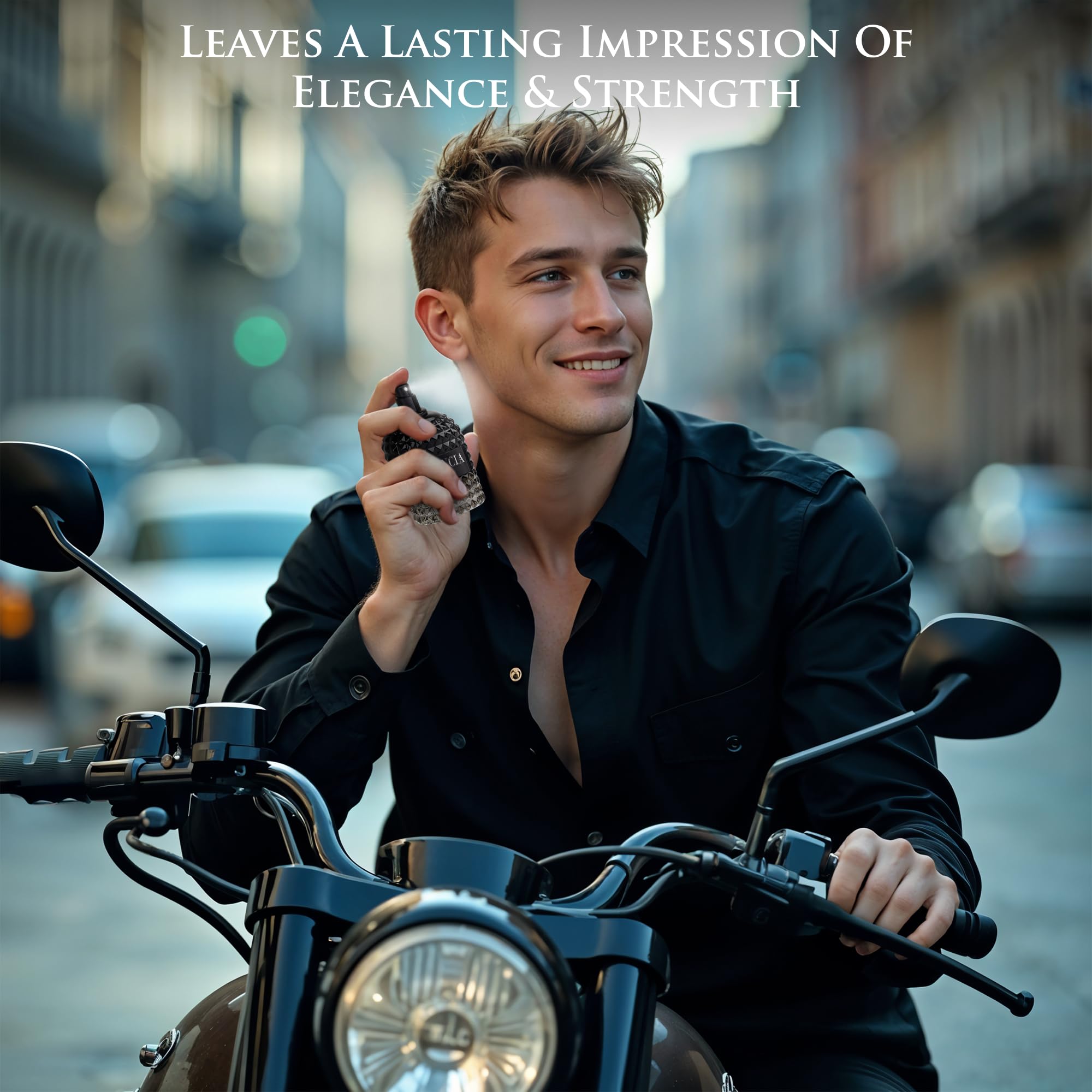 NovoGlow Valencia UOMO box packaging emphasizes gift-worthy presentation and premium quality.