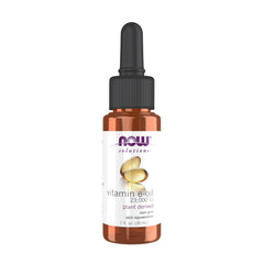 NOW Foods E-Oil 23,000 IU bottle for daily skin moisturization
