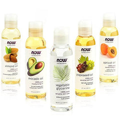 NOW Foods grapeseed oil bottle shown for a lightweight, versatile moisturizer
