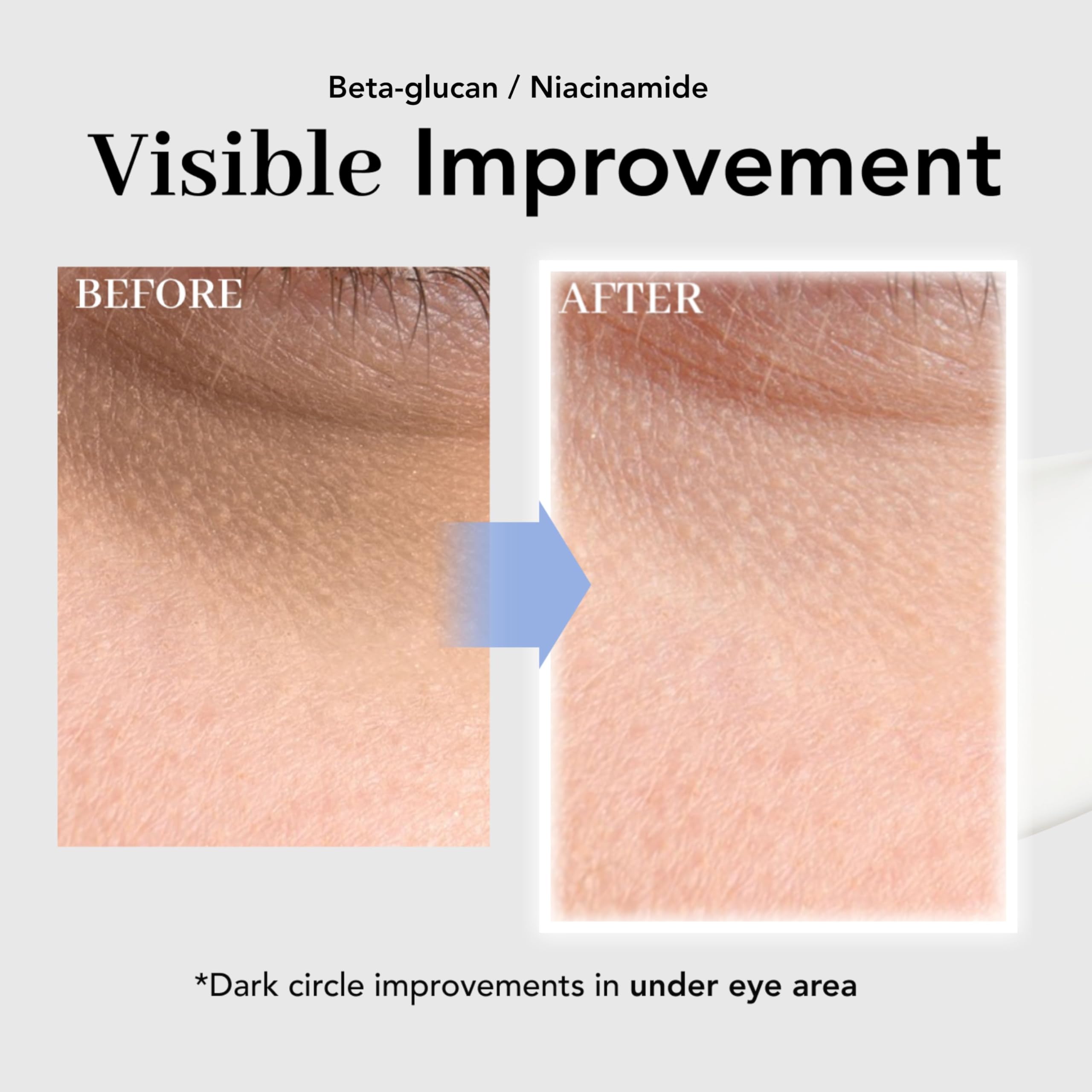 NOWATER Collagen Eye Cream smooth texture improving fine wrinkles around the eyes.
