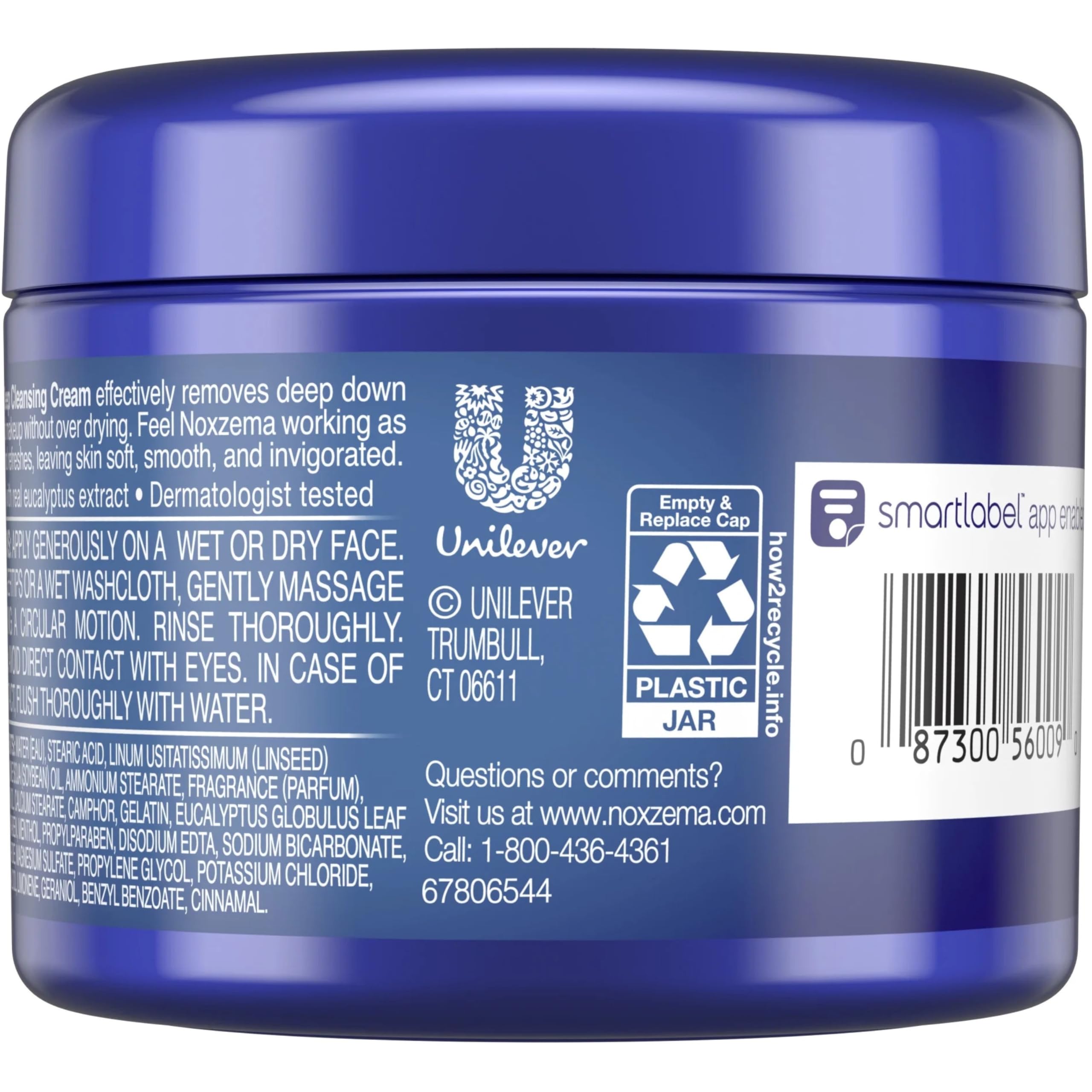 Dermatologist tested formula with menthol and eucalyptus.