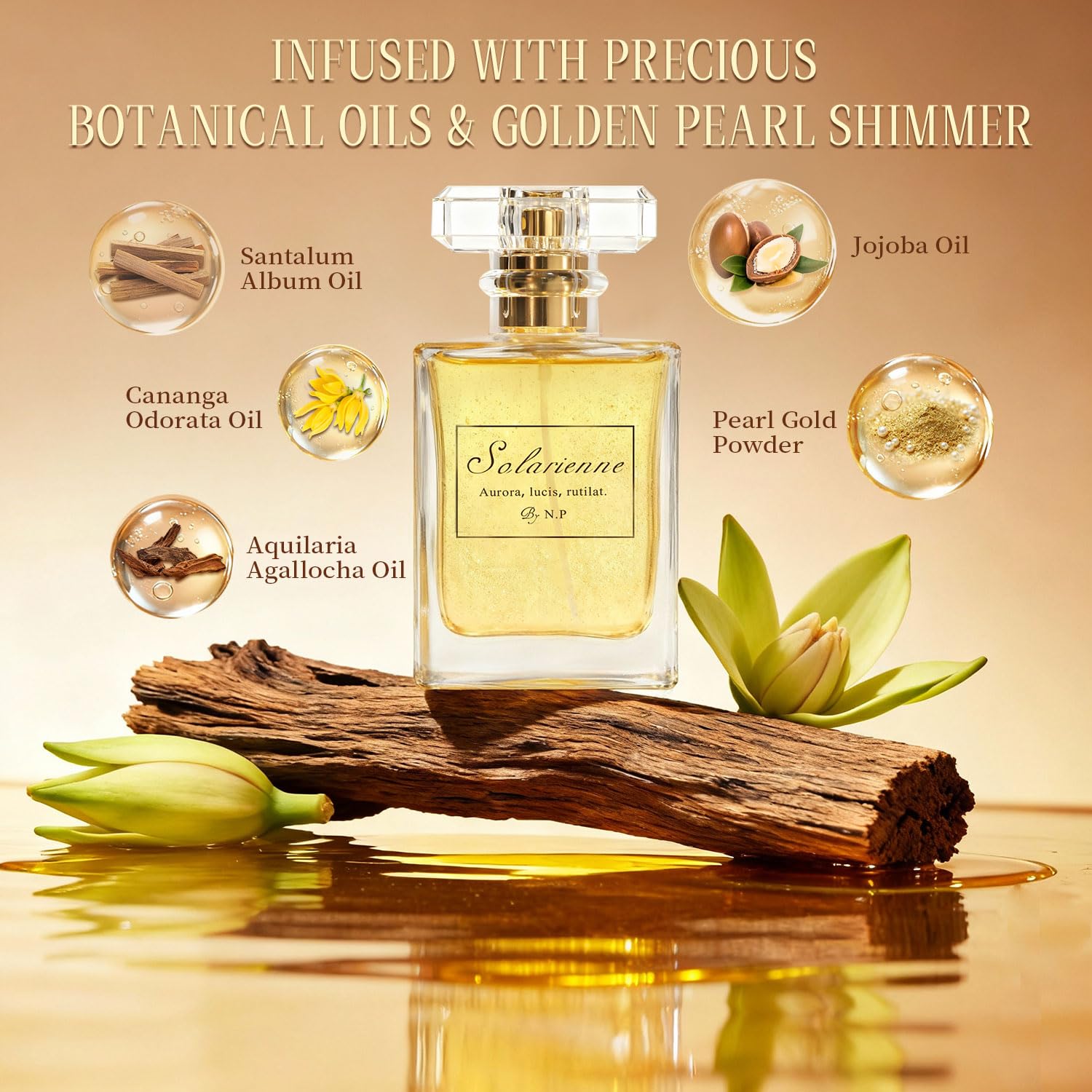NP NATURES PHILOSOPHY Glossy Shine Spray adds radiant finish.