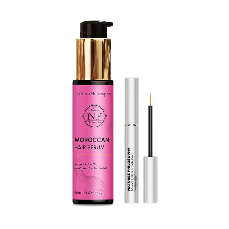 NP NATURES PHILOSOPHY lash serum bottle close-up for precise application and lash nourishment