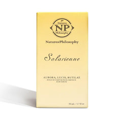 NP NATURES PHILOSOPHY On-the-go bottle enables quick touch-ups.