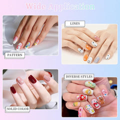 NRAEC 12 colors for versatile creative nail art