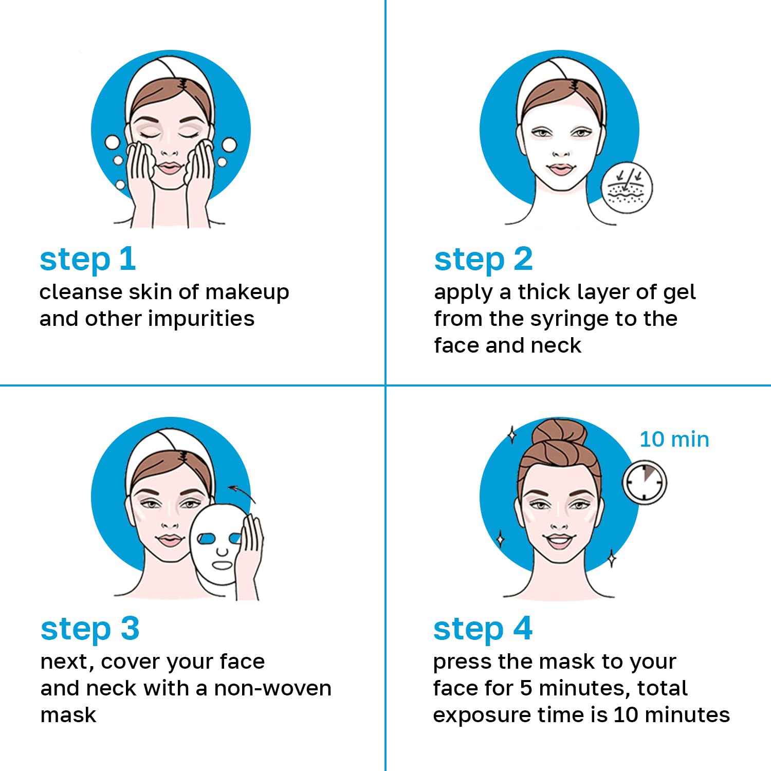 NSC Name Skin Care brightening mask promoting even skin tone.