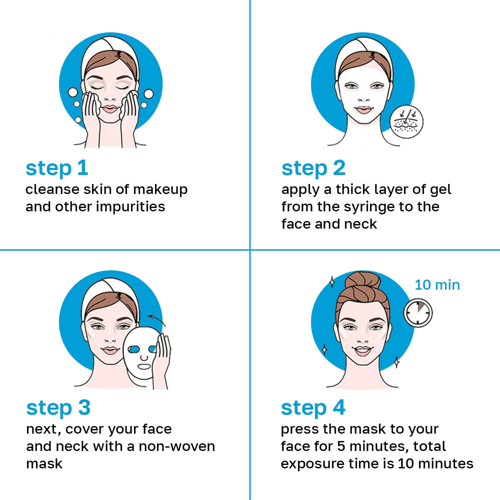 NSC Name Skin Care brightening mask promoting even skin tone.