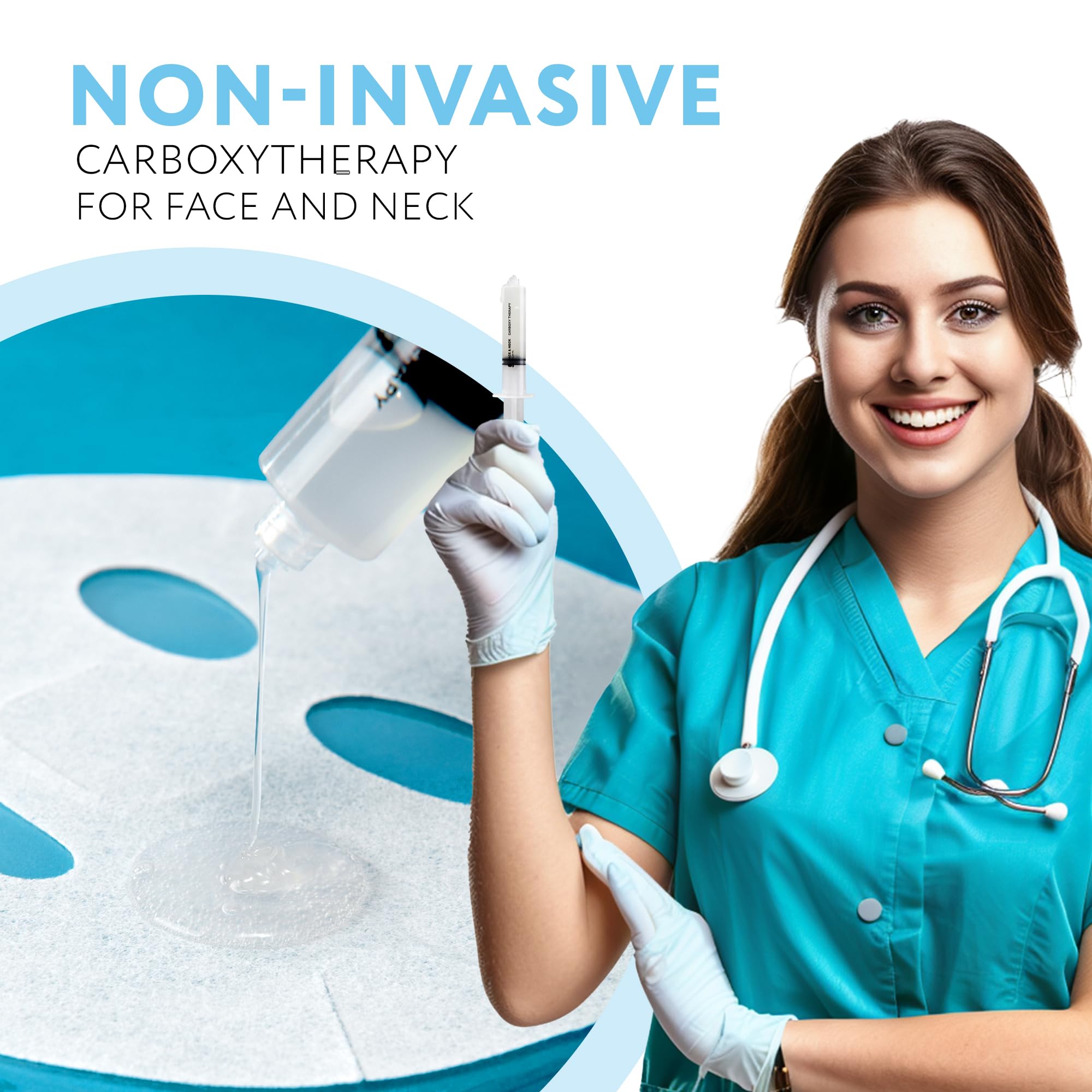 NSC Name Skin Care hydrated gel-activator texture close-up suggests refreshing oxygen boost.
