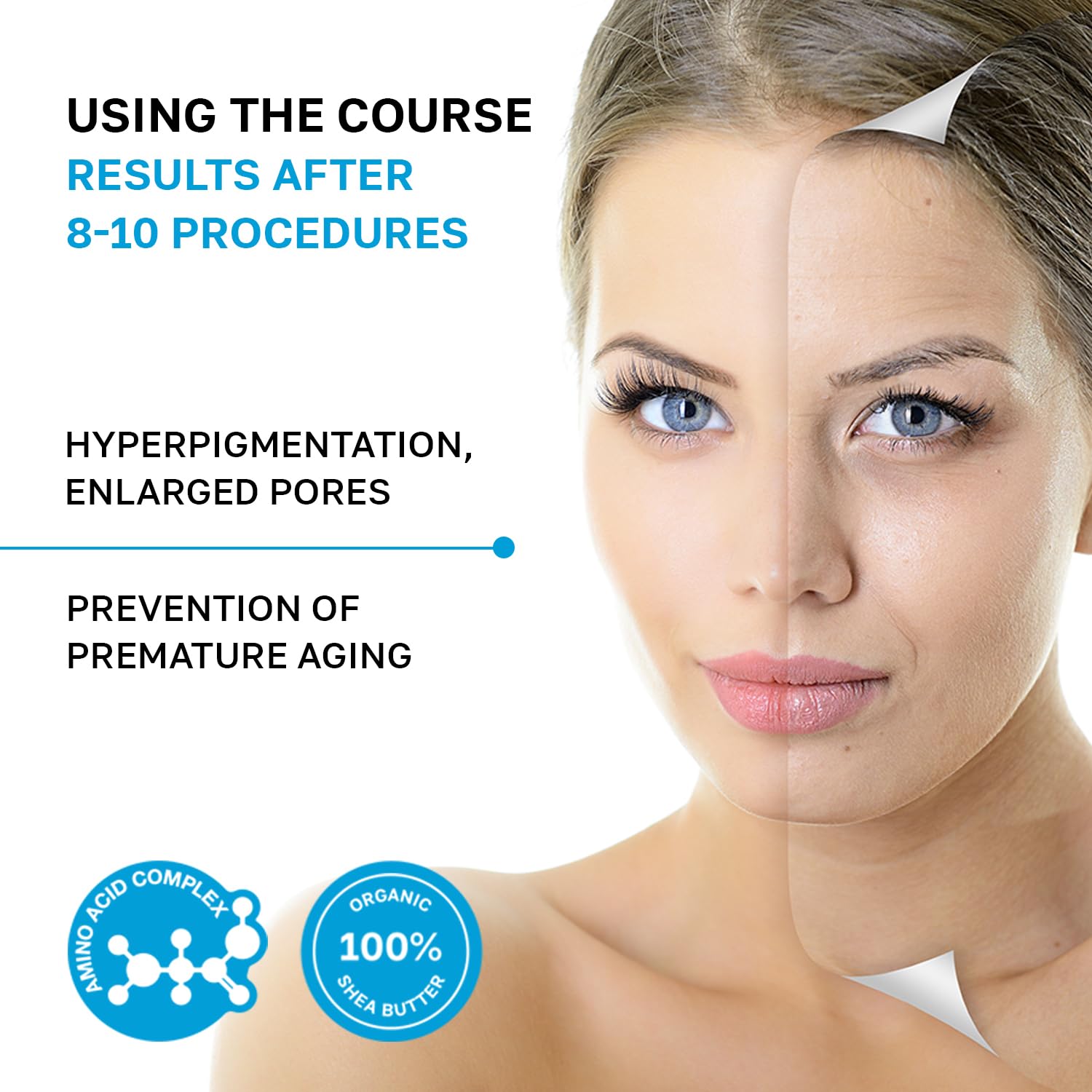 NSC Name Skin Care hydration glow mask in use for a refreshed look.