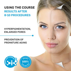 NSC Name Skin Care hydration glow mask in use for a refreshed look.