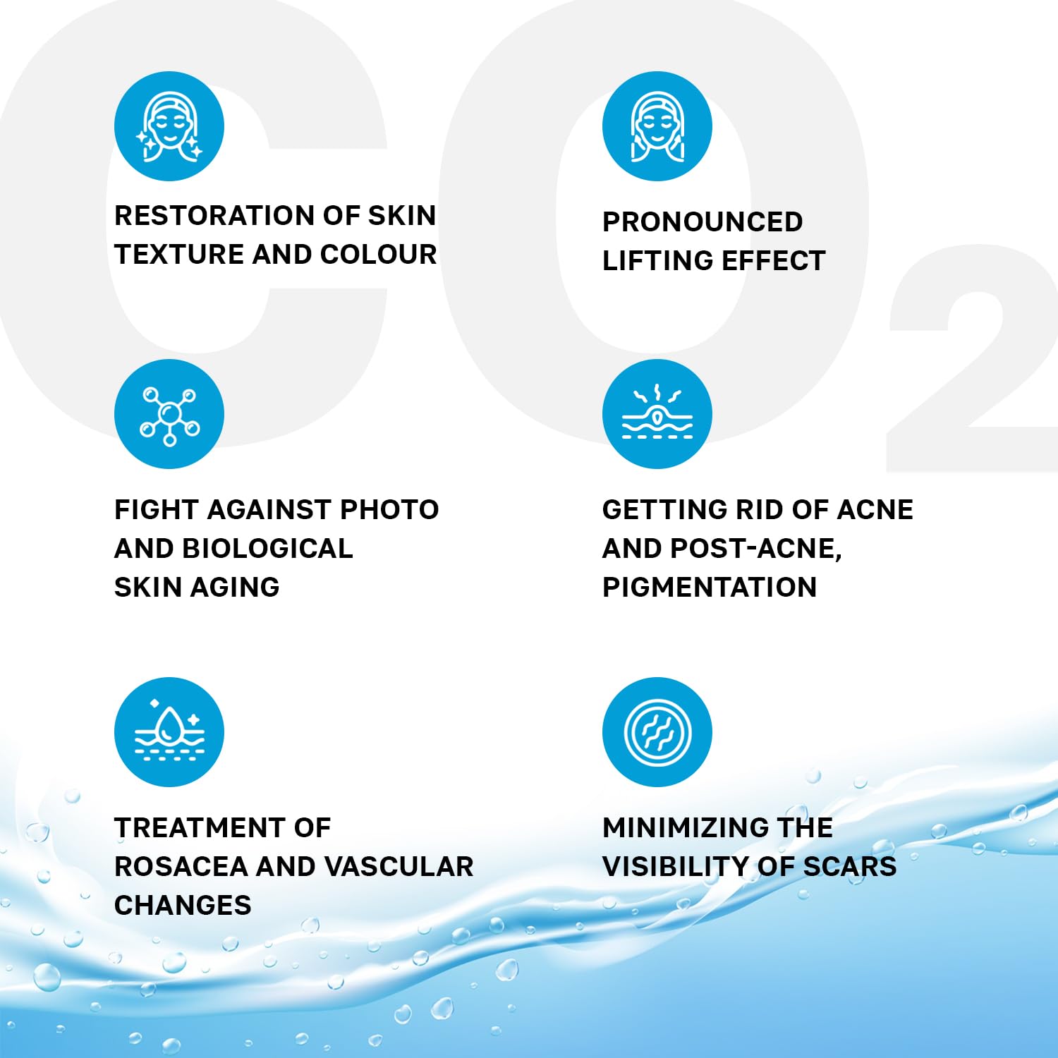 NSC Name Skin Care pores appear tighter after treatment.
