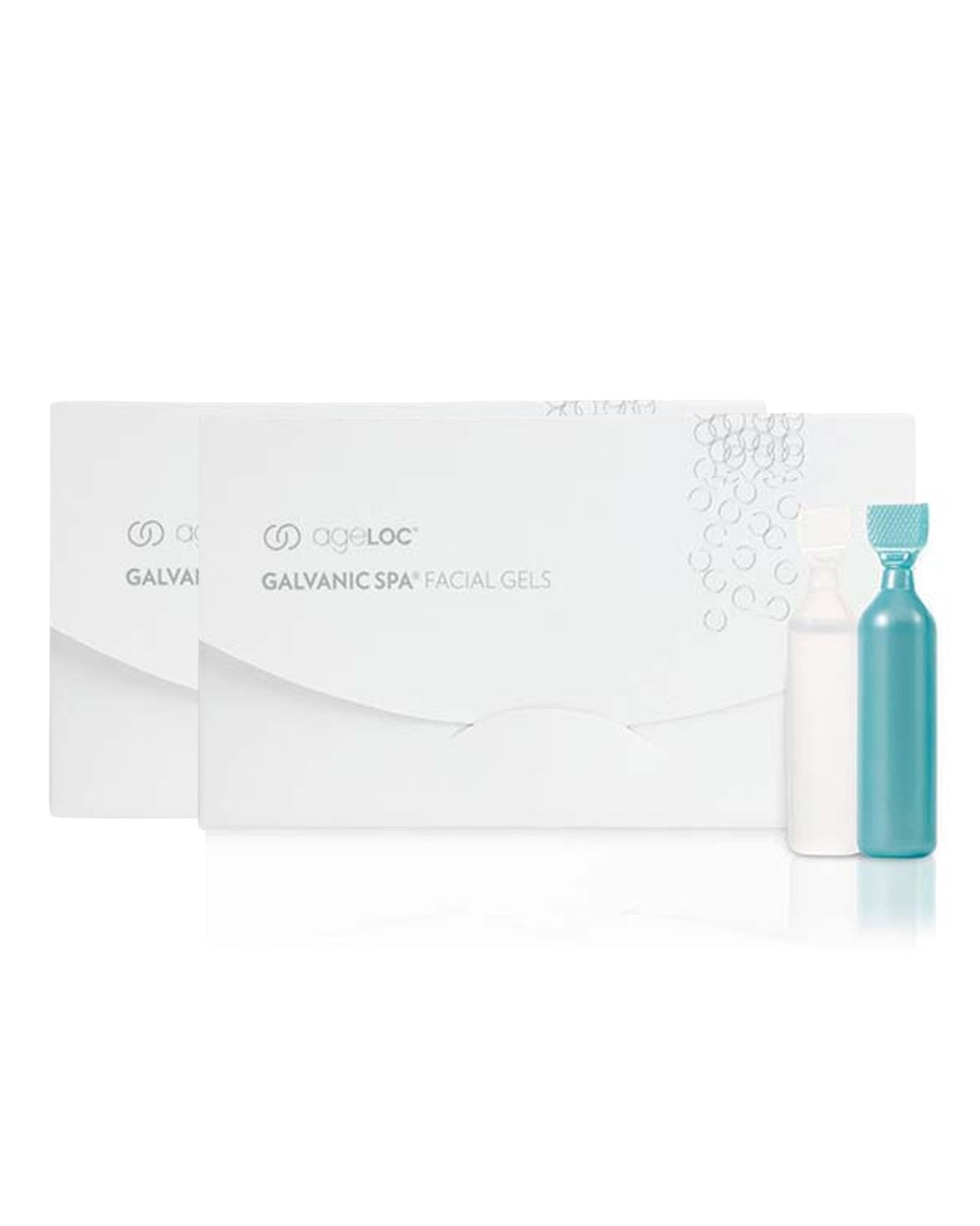 Nu Skin ageLOC GS Pre-Treat gel on skin softens pores and prepares for treatment
