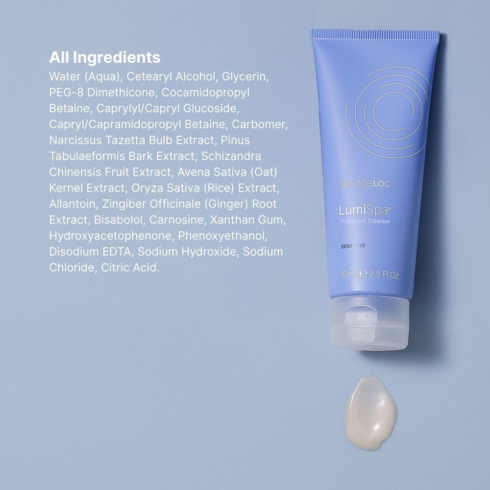 Nu Skin ageLOC LumiSpa Treatment Cleanser morning night routine supports consistent cleansing