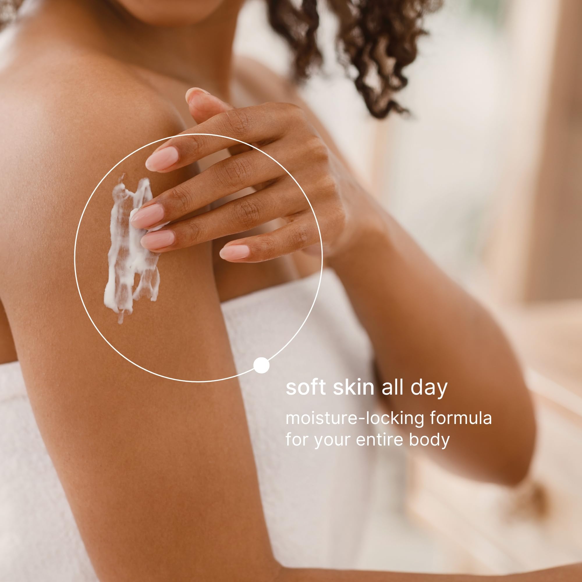 Nu Skin Body Smoother with aloe vera ingredients soothing skin