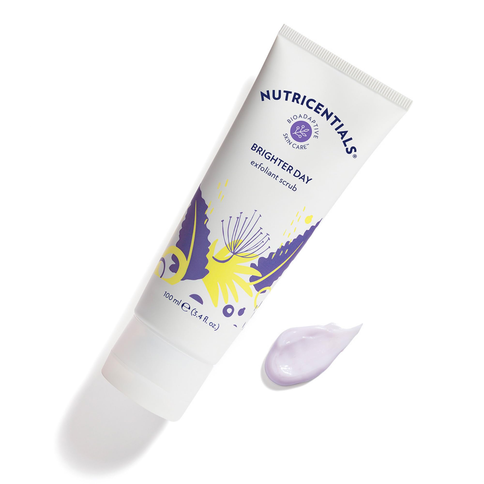 Nu Skin Brighter Day Exfoliant Scrub bioadaptive botanical complex supports adaptive skin comfort