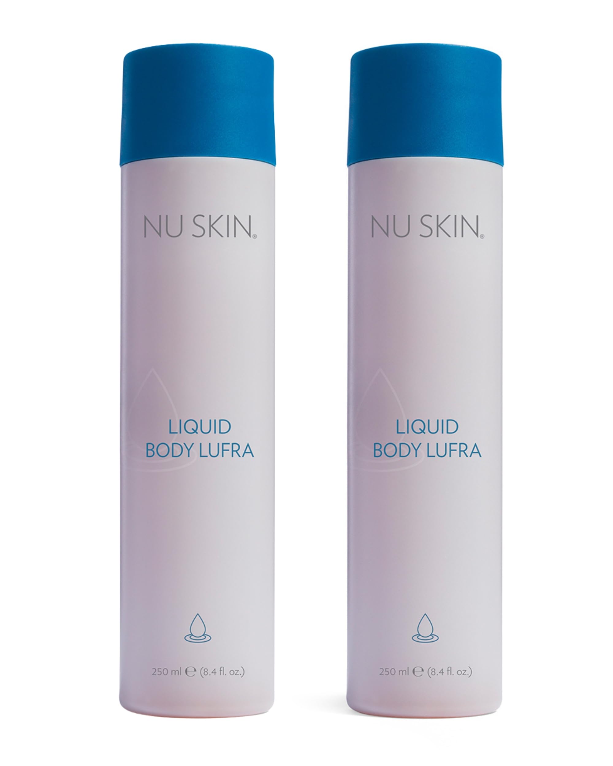 Nu Skin Liquid Body Lufra exfoliating with walnut shells for smoother skin