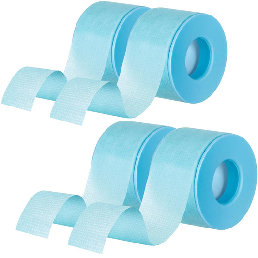 Nuanchu lash tape blue roll packaging shows four rolls for travel-friendly lash work.