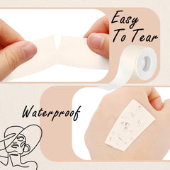 Nuanchu lash tape easy-tear-cuttable: quick shaping without tools for custom fit.