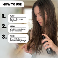Nubi Hair Aloe Vera gel-essence nourishes gently with a refreshing feel.