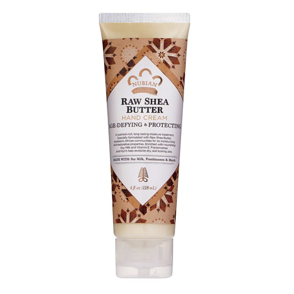 Nubian Heritage Raw Shea Butter Hand Cream 4 oz five-pack, daily care.