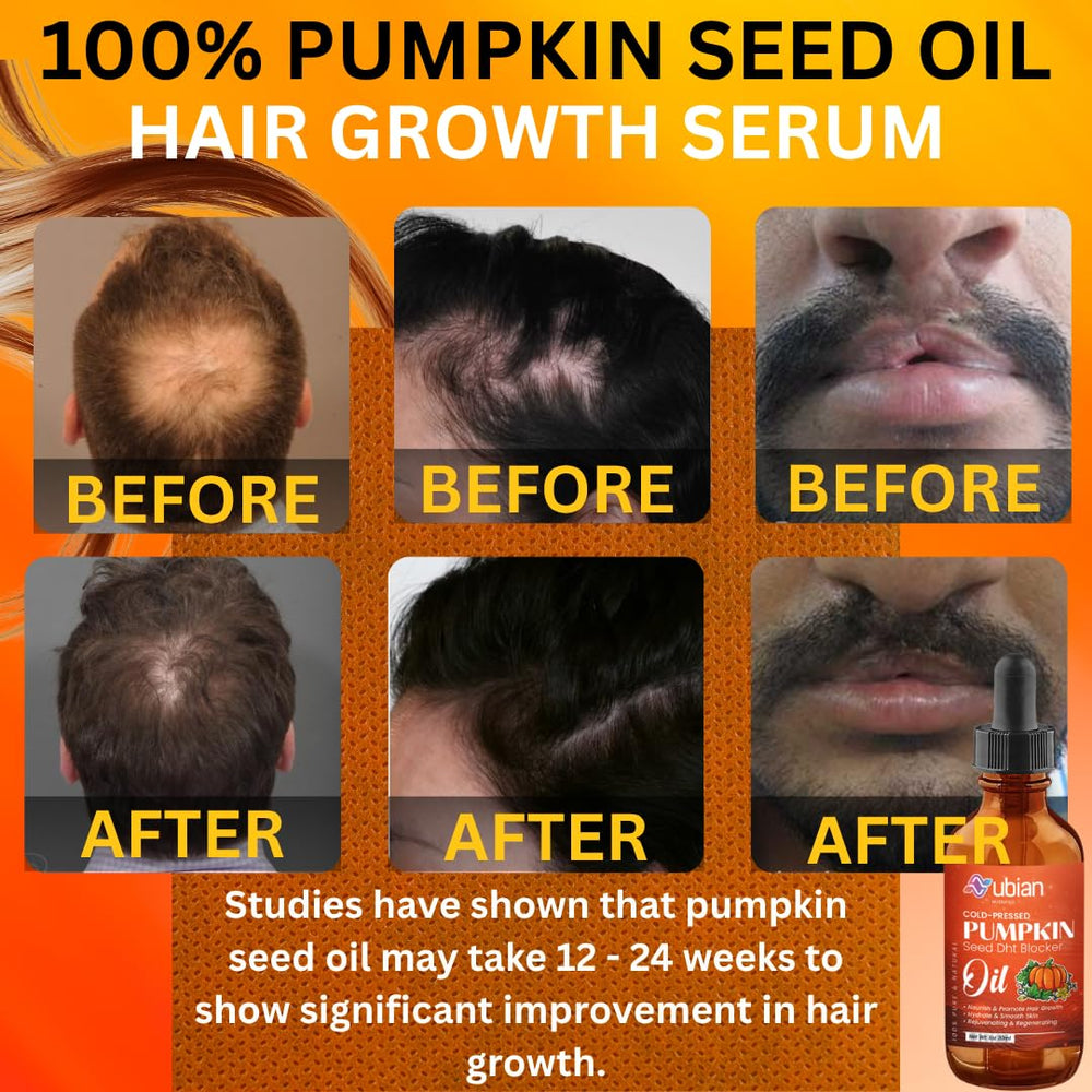Nubian Nutrified pumpkin seed oil dropper enables easy, targeted hair care application.