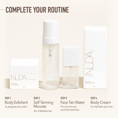 Nuda CloudMist Face Tan Water offers watermelon scent and transfer-free formula.