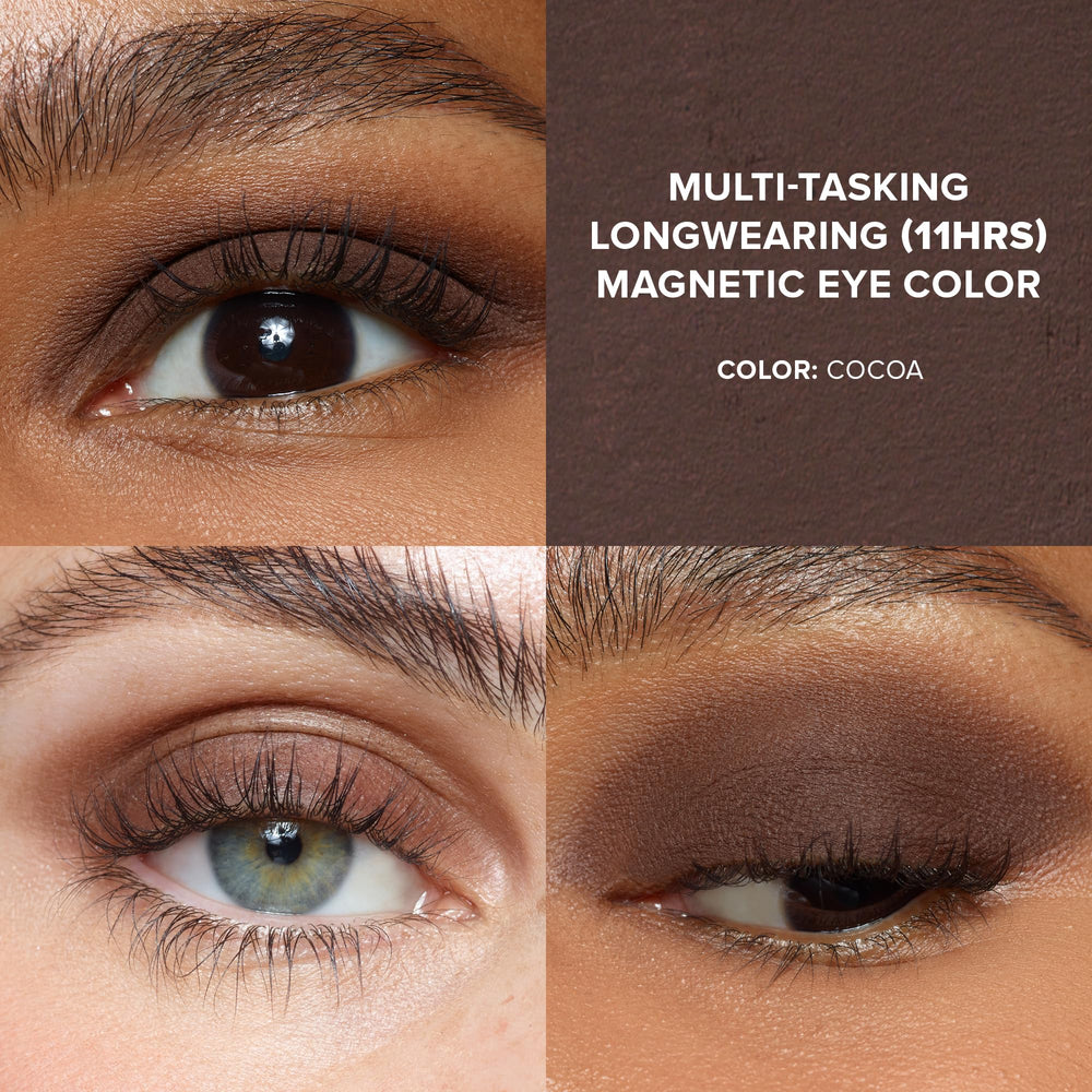 Nudestix Magnetic Eye Color 3-in-1 pencil serves as versatile eye makeup tool.