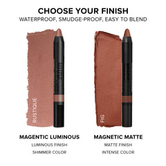 Nudestix Magnetic Luminous Eye Color Burnish creamy texture close-up