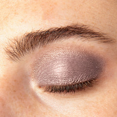 Nudestix Magnetic Luminous Eye Color waterproof formula on lids for crease-proof, day-long wear.