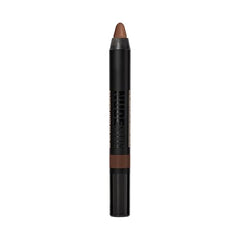 Nudestix Magnetic Matte Eye Color Chocolate application demonstrates easy glide for quick eye definitions