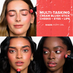 Nudestix Nudies Bloom built-in brush end ready for precise, mess-free blending