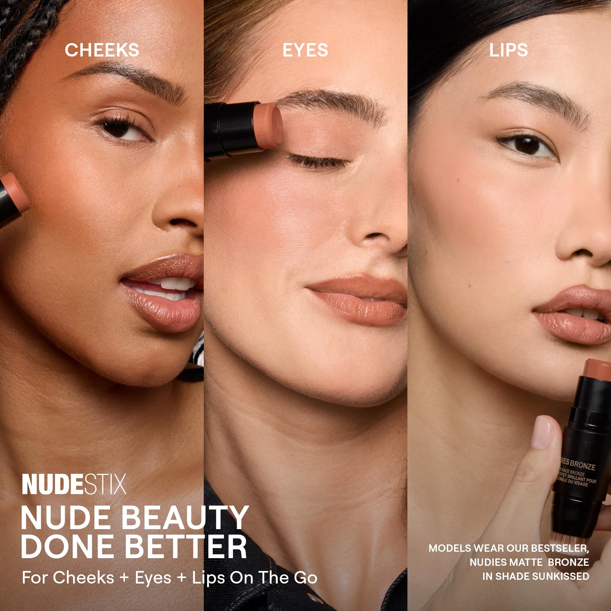 Nudestix Nudies Bronze creates a sun-kissed glow on skin