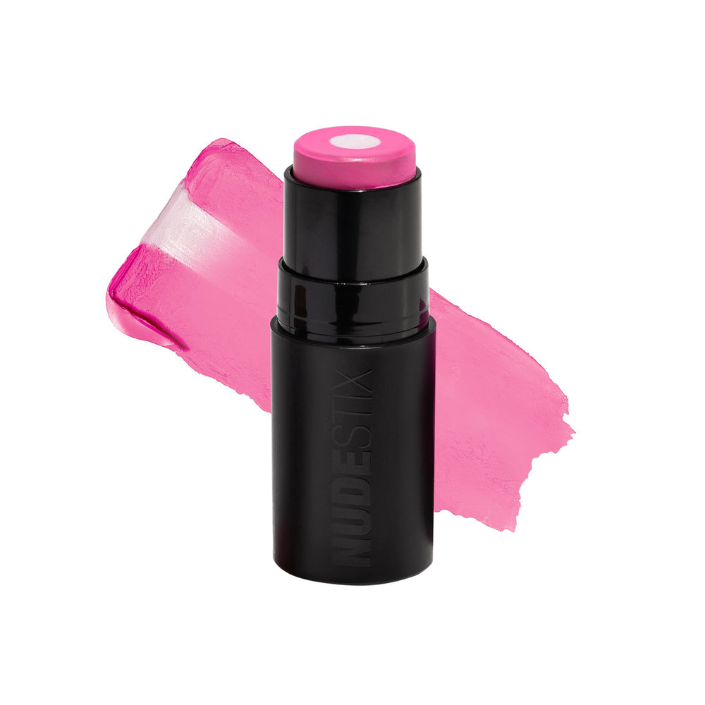 Nudestix Nudies Matte + Glow Core Magenta Magic tube for versatile cheek color