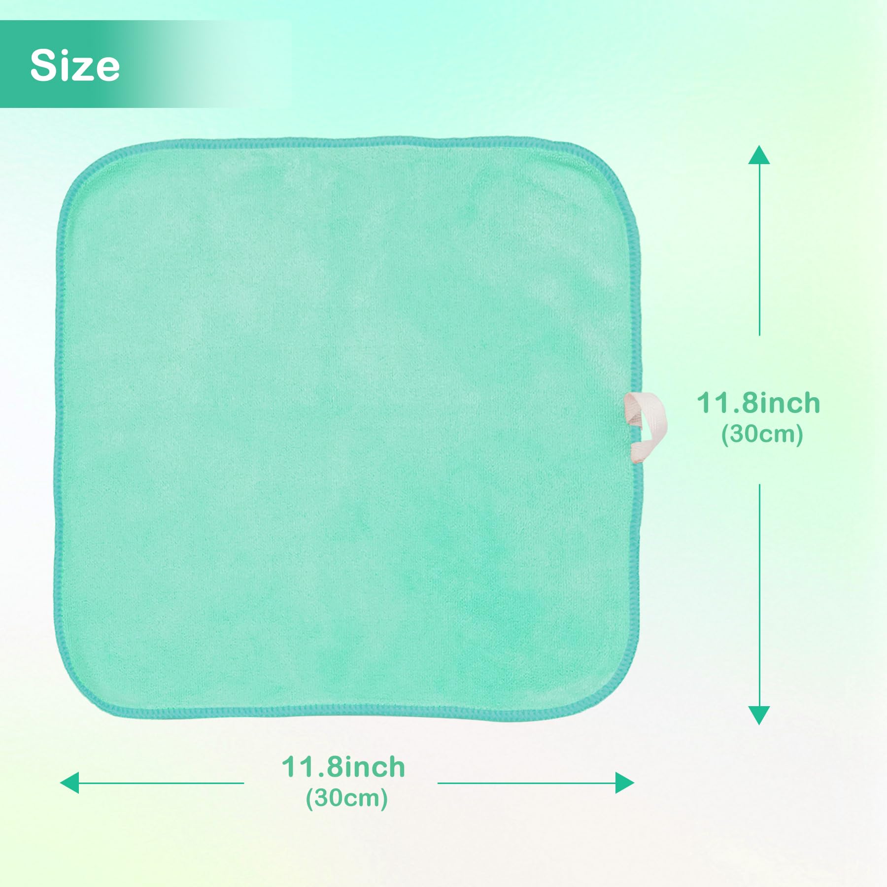 Nugilla durable washcloths retain softness after many washes