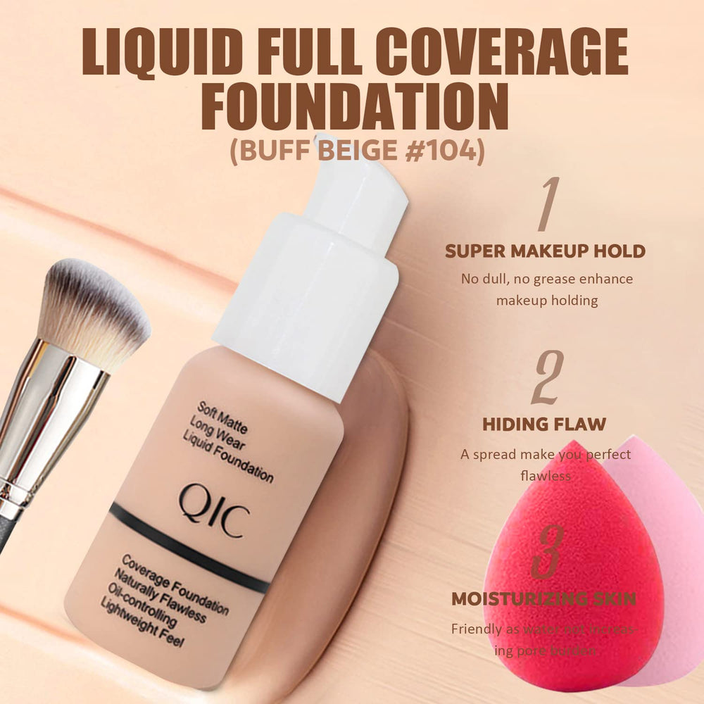 NUIBO nude liquid foundation for smooth, natural finish