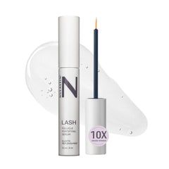 NULASTIN lash serum bottle highlights longer-looking lashes