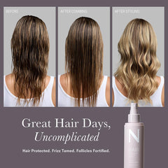 Silicone-free formula reduces buildup and supports healthy follicles.